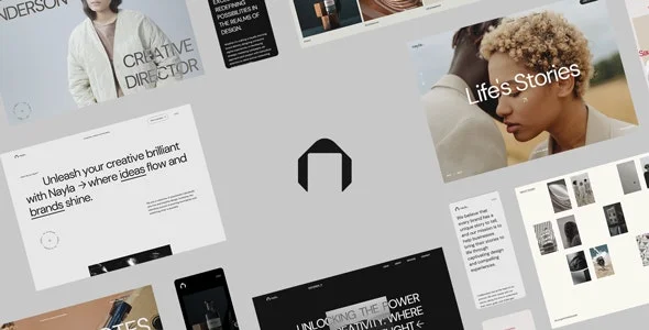 Nayla (v2.0.0 Free Download) Multi-Concept Creative Portfolio Template ...